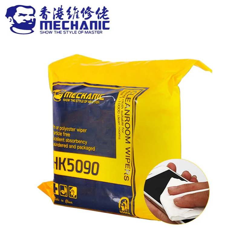 Workshop Cleaning Tools - MECHANIC-paño sin polvo HK5090, 4 pulgadas,