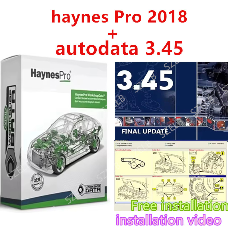 Workshop Tools Car - Haynes Pro (Vivid2018) y Autodata3.45 Atris-Technik,