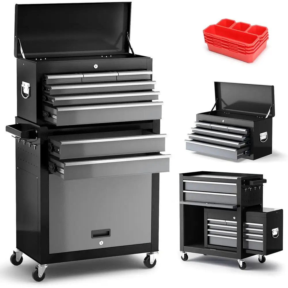 Workshop Tools Storage - Caja de Herramientas Rodante Resistente de