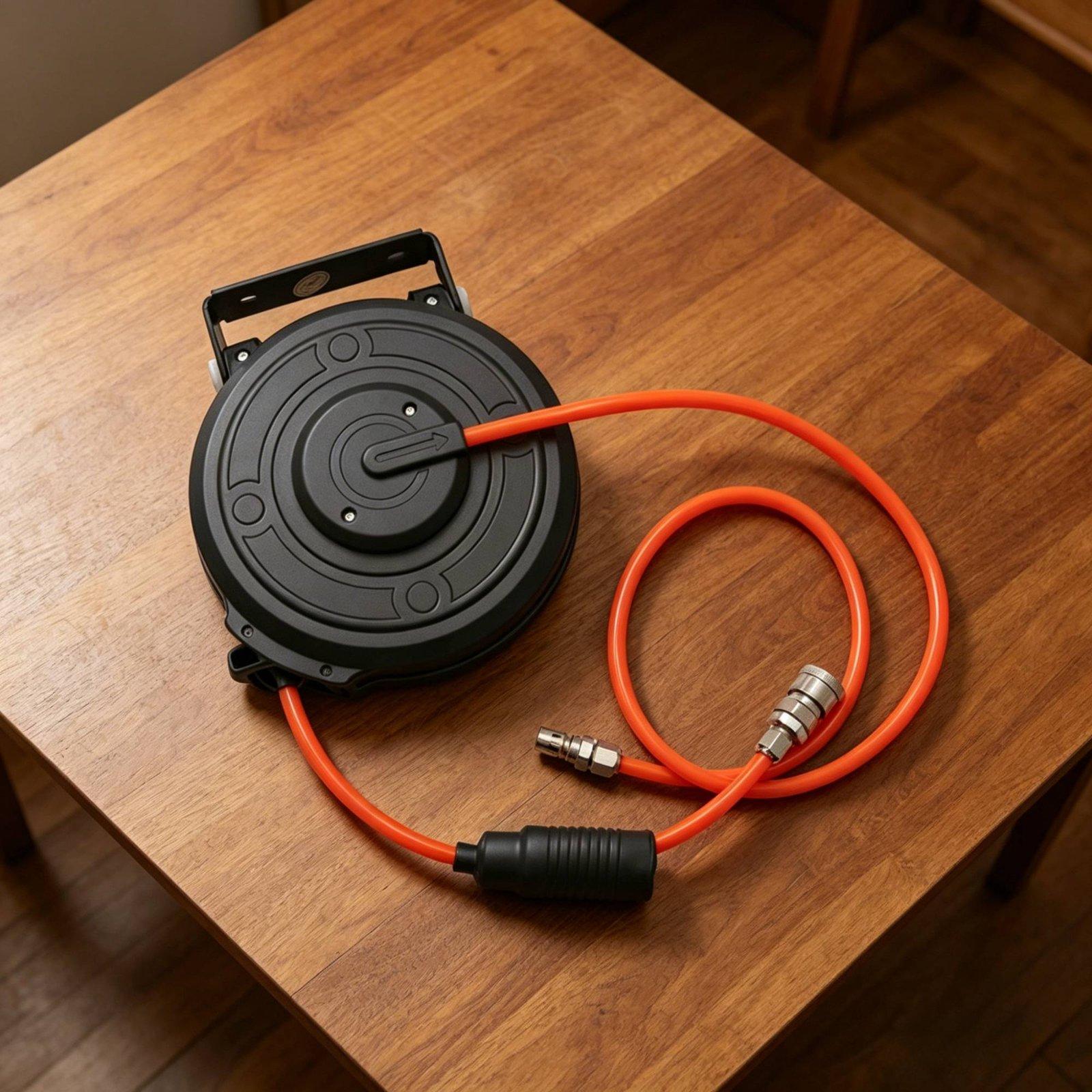 Carrete retráctil para manguer - Workshop Tools Storage reseña y precio