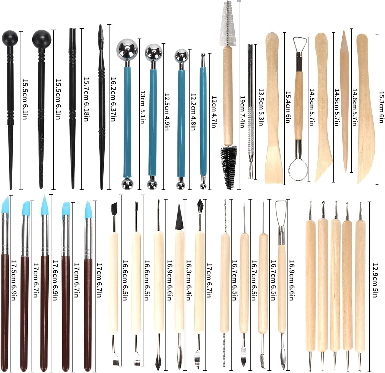 Kit de herramientas de escultu - Chisel Set Wood reseña y precio