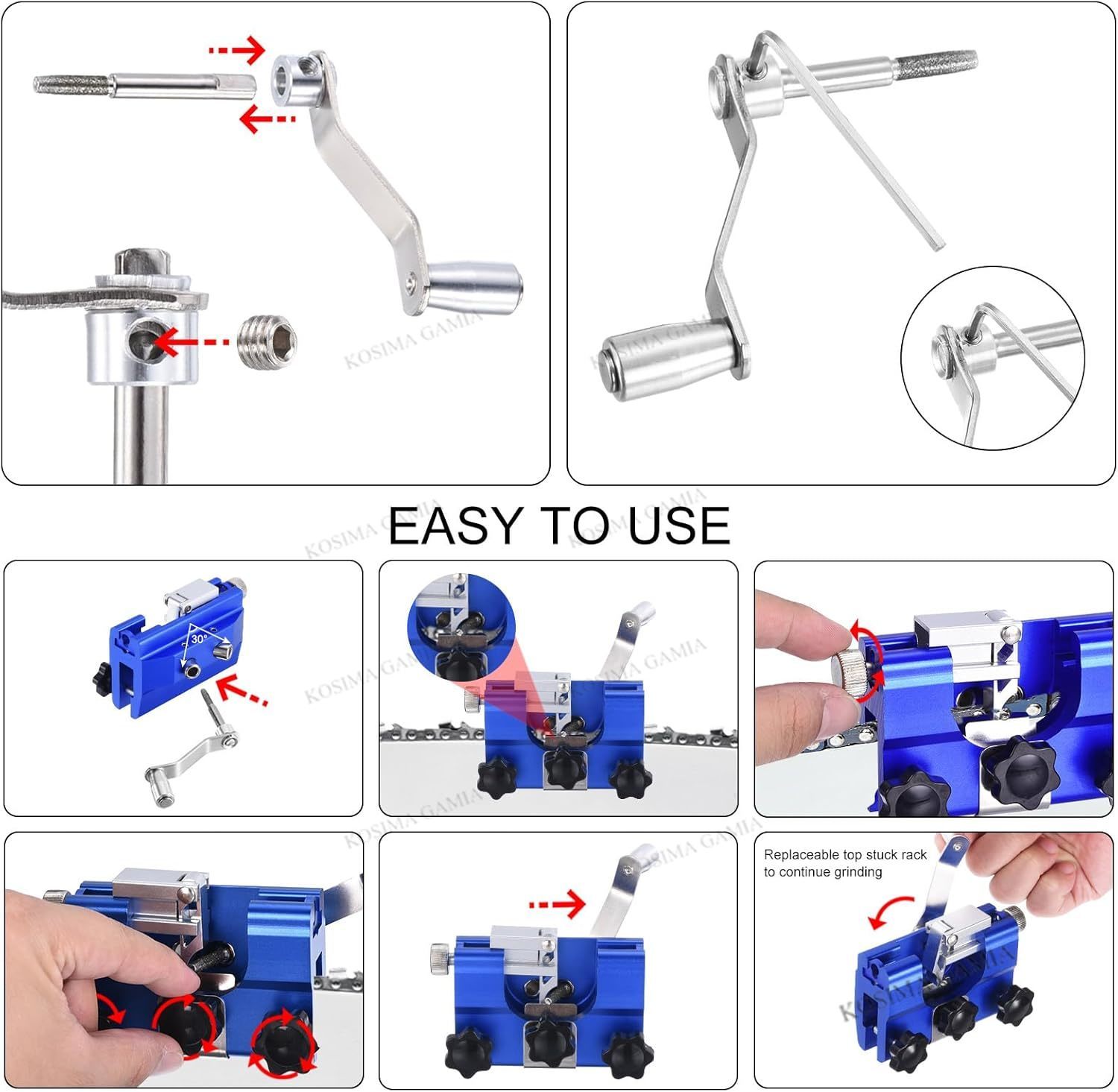 Afilador de Cadena Manual Port - Workshop Cleaning Tools reseña y precio