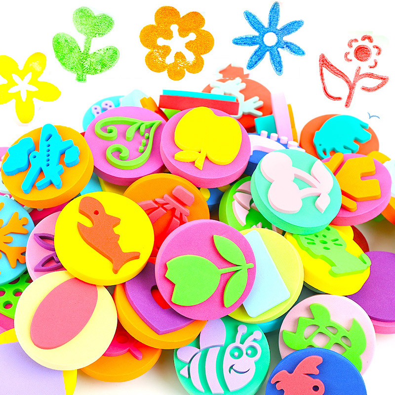 6 unids/bolsa sellos de espuma - Tools Workshop Kids reseña y precio