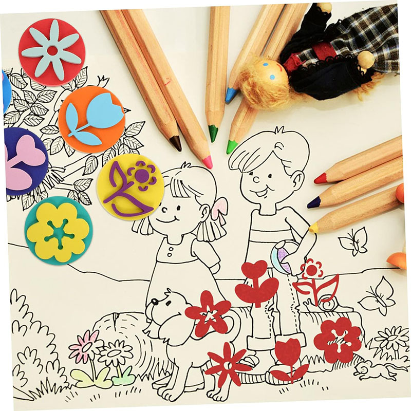 6 unids/bolsa sellos de espuma - Tools Workshop Kids reseña y precio