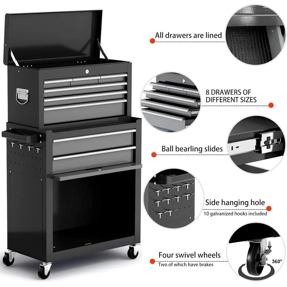Caja de Herramientas Rodante R - Workshop Tools Storage reseña y precio
