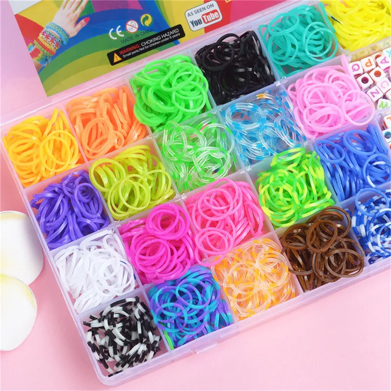DIY bandas de goma hechas a ma - Tools Workshop Kids reseña y precio